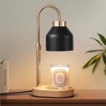 Candle Warmer Lamp with Dimmer and Timer,Home Decor Lamp for Scented Jar,Electric Wax Melt Warmer,Mother's Day\/Birthday for Mom\/Wife,Adjustable Height,with 2 Bulbs