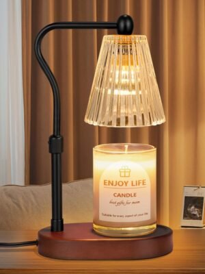 Candle Warmer Lamp with Timer Dimmer Adjustable Height,Mothers Day Gifts,Electric Wax Warmer Vintage Home Decor for Scented Jar Candles,Birthday Gifts for Women