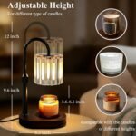 Candle Warmer Lamp, with Timer Dimmer Adjustable Height, Home Decor, Room Decor, Wax Melt Warmer for Candles, Gifts for Mom, Gifts for Mother's Day, Birthday Gifts for Women