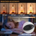 Candle Warmer Lamp WithTimer and Dimmer,Fragrance Electric Wax Melt Warmer with 2 Bulbs,Scented Jar Lamp,Mother's Day\/Birthday\/Christmas Gifts for Mom\/Wife,Home Decor,Adjustable Height
