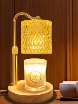 Candle Warmer Lamp with Timer Dimmer Adjustable Height, Birthday Gifts for Women, Candle Warmer for Jar Candles House Warming Gifts New Home Decor