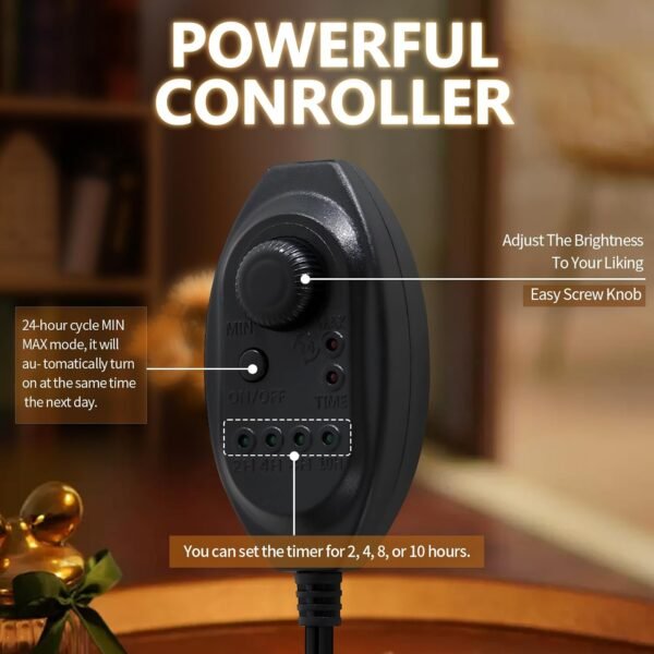 Black Candle Warmer Lamp WithTimer and Dimmer,Fragrance Electric Wax Melt Warmer with 2 Bulbs,Scented Jar Lamp,Mother's Day\/Birthday\/Gifts Christmas for Mom\/Wife,Home Decor,Adjustable Height