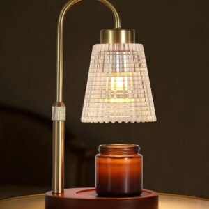 Antique Brass Candle Warmer Lamp WithTimer and Dimmer,Fragrance Electric Wax Melt Warmer with 2 Bulbs,Scented Jar Lamp,Mother's Day\/Birthday\/Christmas Gifts for Mom\/Wife,Home Decor,Adjustable Height