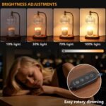 Candle Warmer Lamp with Timer Dimmable,Antique Brass Candle Lamp,Wax Melt Warmer Light for Jar Candles,Mother's Day\/Birthday Gifts for Mom\/Wife,Home Decor Lamp,with 2 Bulbs