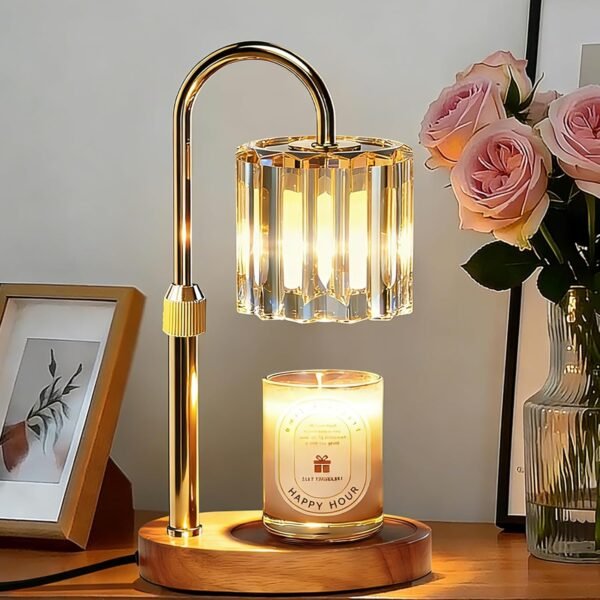 Candle Warmer Lamp, with Timer Dimmer Adjustable Height, Home Decor, Room Decor, Wax Melt Warmer for Candles, Gifts for Mom, Gifts for Mother's Day, Birthday Gifts for Women