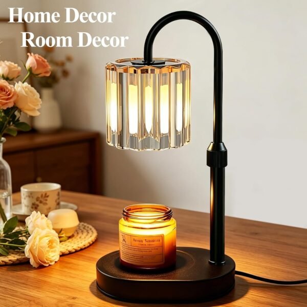 Candle Warmer Lamp, with Timer Dimmer Adjustable Height, Home Decor, Room Decor, Wax Melt Warmer for Candles, Gifts for Mom, Gifts for Mother's Day, Birthday Gifts for Women