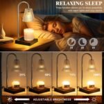 Hong-in Candle Warmer Lamp with Timer Dimmer,House Warming Gifts New Home Room Decor,Birthday Gifts for Women Mom Sister,Modern Wax Warmer for Scented Wax Jar Candles