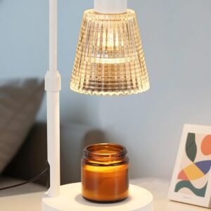 GODONLIF Candle Warmer Lamp with Timer Dimmable, Birthday Gifts for Women Mom, House Warming Gifts New Home Decor, Wax Melt Warmer for Jar Candles with 2 Bulbs