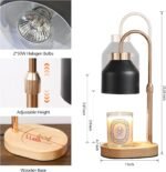 Candle Warmer Lamp with Dimmer and Timer,Home Decor Lamp for Scented Jar,Electric Wax Melt Warmer,Mother's Day\/Birthday for Mom\/Wife,Adjustable Height,with 2 Bulbs