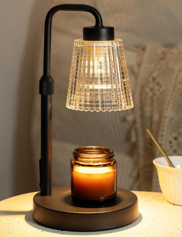 Candle Warmer Lamp with Cycle Timer, Birthday Gifts for Women Mom Her, House Warming Gifts New Home Room Decor, Wax Melt Warmer for Jar Candles with 2 Bulbs