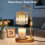 Candle Warmer Lamp, with Timer Dimmer Adjustable Height, Home Decor, Room Decor, Wax Melt Warmer for Candles, Gifts for Mom, Gifts for Mother's Day, Birthday Gifts for Women