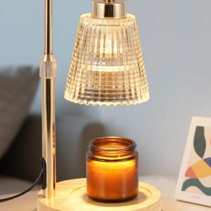 GODONLIF Candle Warmer Lamp with Cycle Timer, Birthday Gifts for Women Mom Her, House Warming Gifts New Home Room Decor, Wax Melt Warmer for Jar Candles with 2 Bulbs