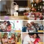 Candle Warmer Lamp with 3 Bulbs, Adjustable Height Dimmable Candle Warmer with Timer, Compatible with Large Jar Candles, Candle Lamp with Charming Gift Box for Her\/Him